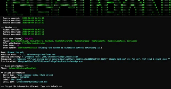 <br>کمپین جدید بدافزار از تونلهای Cloudflare برای تحویل RAT از طریق زنجیرههای فیشینگ استفاده میکند<br>