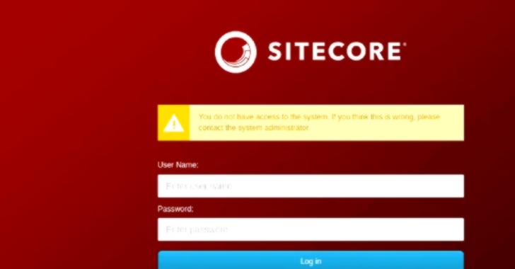<br>رمز عبور هاردکد شده 'b' در Sitecore XP خطر بزرگ RCE در استقرارهای سازمانی ایجاد میکند<br>